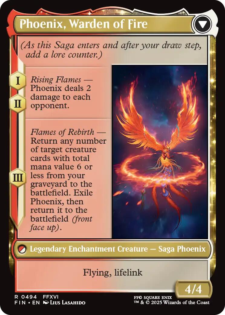 Joshua, Phoenix's Dominant (Extended Art) [FINAL FANTASY] | Boutique FDB TCG