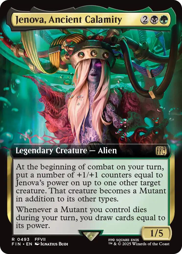 Jenova, Ancient Calamity (Extended Art) [FINAL FANTASY] | Boutique FDB TCG
