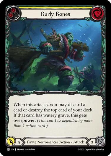 Burly Bones (Yellow) [SEA066] (High Seas) | Boutique FDB TCG