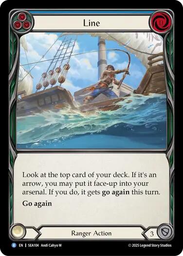 Line [SEA104] (High Seas)  Rainbow Foil | Boutique FDB TCG