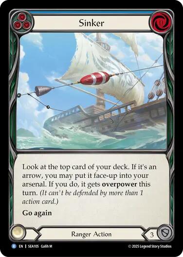 Sinker [SEA105] (High Seas) | Boutique FDB TCG