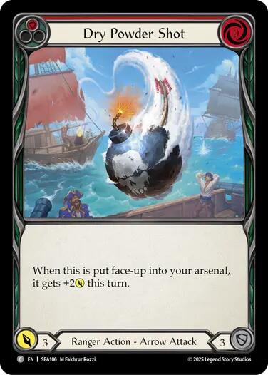 Dry Powder Shot [SEA106] (High Seas) | Boutique FDB TCG