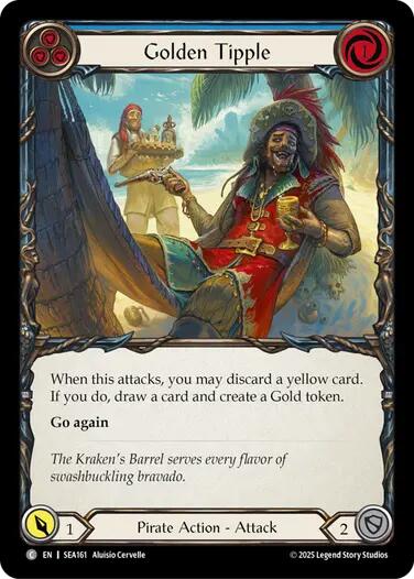Golden Tipple (Blue) [SEA161] (High Seas) | Boutique FDB TCG