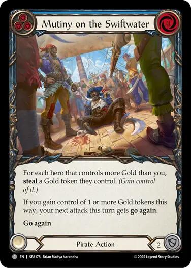 Mutiny on the Swiftwater [SEA178] (High Seas) | Boutique FDB TCG
