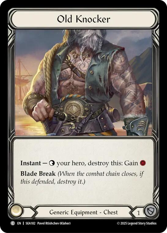 Old Knocker [SEA182] (High Seas) | Boutique FDB TCG