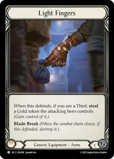 Light Fingers [SEA184] (High Seas) | Boutique FDB TCG