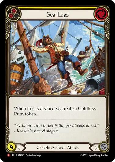 Sea Legs [SEA187] (High Seas) | Boutique FDB TCG