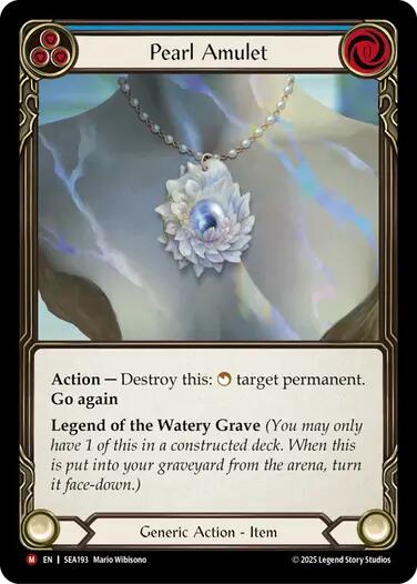 Pearl Amulet [SEA193] (High Seas) | Boutique FDB TCG