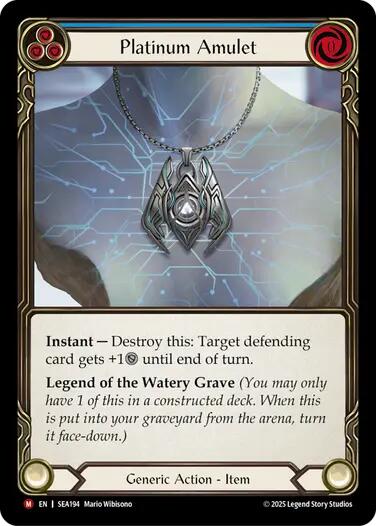 Platinum Amulet [SEA194] (High Seas) | Boutique FDB TCG