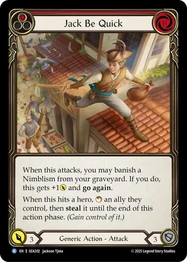 Jack Be Quick [SEA202] (High Seas) | Boutique FDB TCG