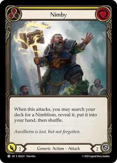 Nimby (Yellow) [SEA221] (High Seas) | Boutique FDB TCG