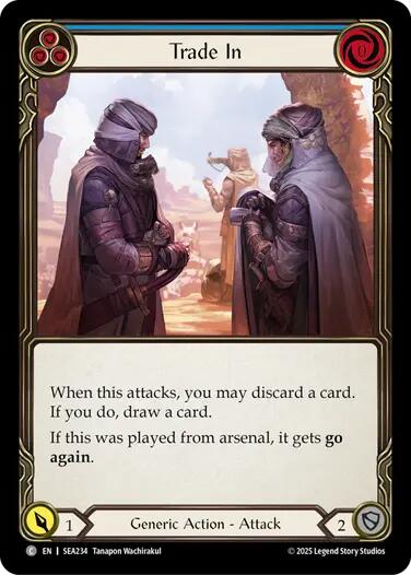 Trade In (Blue) [SEA234] (High Seas) | Boutique FDB TCG
