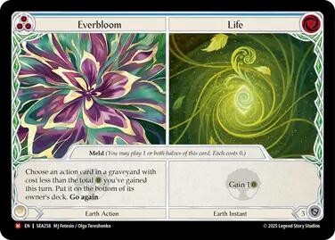 Everbloom // Life [SEA258] (High Seas)  Rainbow Foil | Boutique FDB TCG