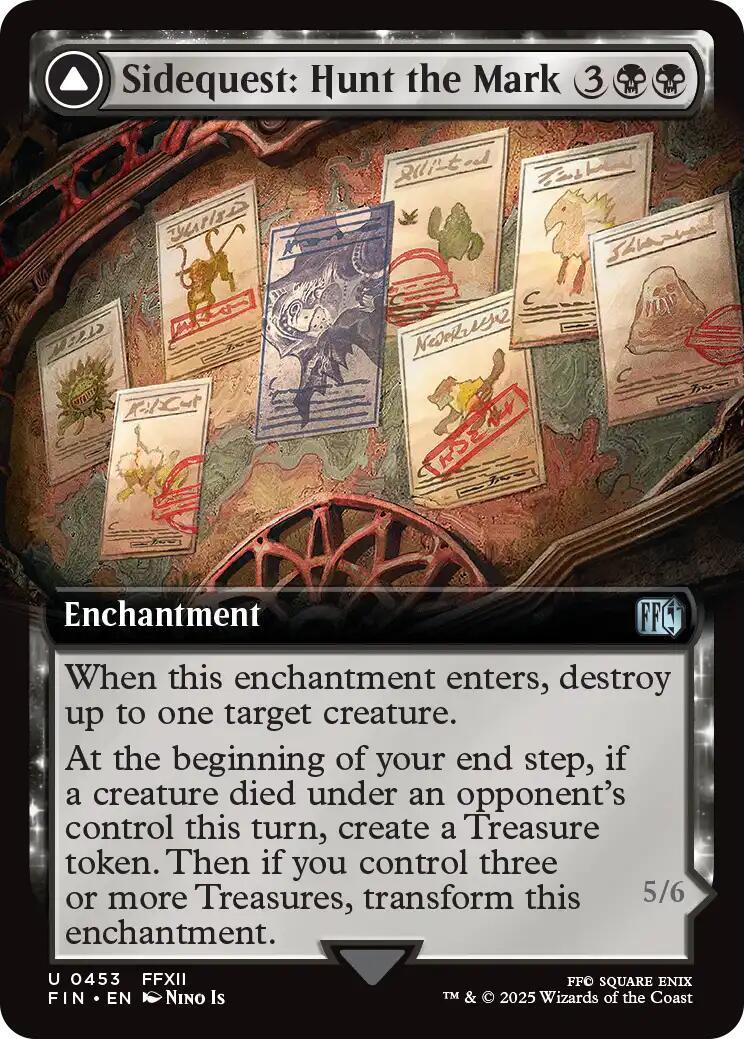 Sidequest: Hunt the Mark // Yiazmat, Ultimate Mark (Extended Art) [FINAL FANTASY] | Boutique FDB TCG