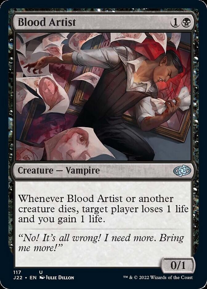 Blood Artist [Jumpstart 2022] | Boutique FDB TCG