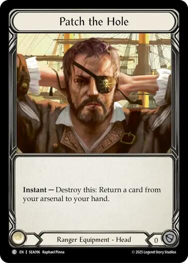 Patch the Hole (Treasure) [SEA096] (High Seas)  Cold Foil | Boutique FDB TCG