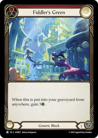 Fiddler's Green (Red) [AGB013] (Armory Deck: Gravy Bones) | Boutique FDB TCG