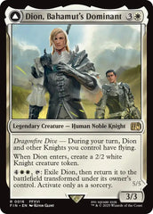 Dion, Bahamut's Dominant // Bahamut, Warden of Light [FINAL FANTASY] | Boutique FDB TCG
