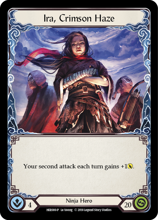 Ira, Crimson Haze [HER000-P] (Promo)  1st Edition Cold Foil | Boutique FDB TCG