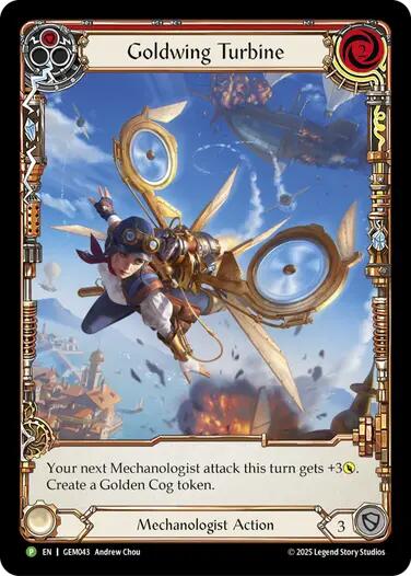 Goldwing Turbine (Red) [GEM043] (GEM Pack 2) | Boutique FDB TCG