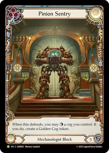 Pinion Sentry [GEM045] (GEM Pack 2) | Boutique FDB TCG