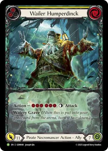 Wailer Humperdinck [GEM048] (GEM Pack 2)  Rainbow Foil | Boutique FDB TCG