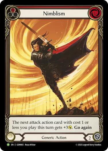 Nimblism (Red) [GEM065] (GEM Pack 2) | Boutique FDB TCG