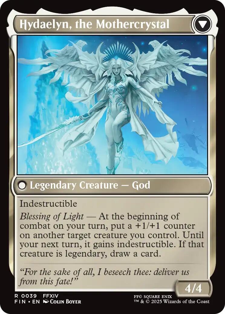 Venat, Heart of Hydaelyn // Hydaelyn, the Mothercrystal [FINAL FANTASY] | Boutique FDB TCG