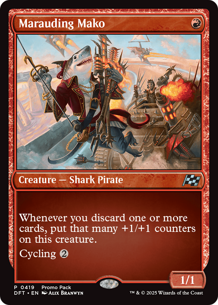 Marauding Mako [Aetherdrift Promos] | Boutique FDB TCG