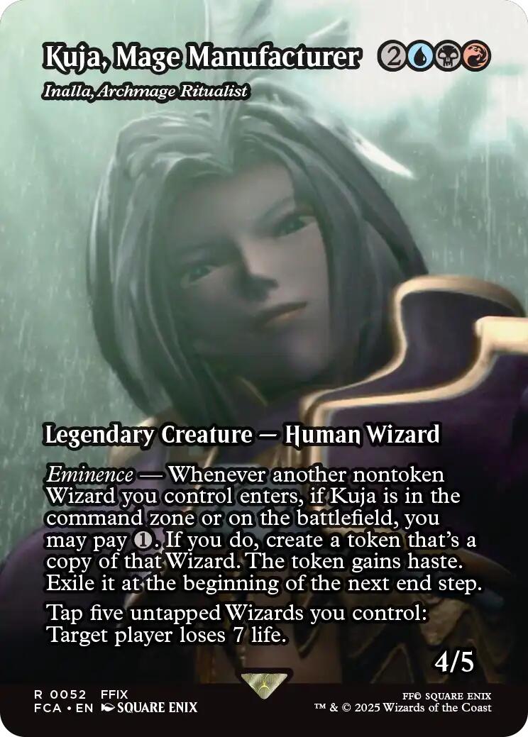 Kuja, Mage Manufacturer - Inalla, Archmage Ritualist (Showcase) [FINAL FANTASY : Through the Ages] | Boutique FDB TCG