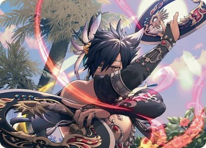 Dancer's Chakrams Art Card [FINAL FANTASY Art Series] | Boutique FDB TCG