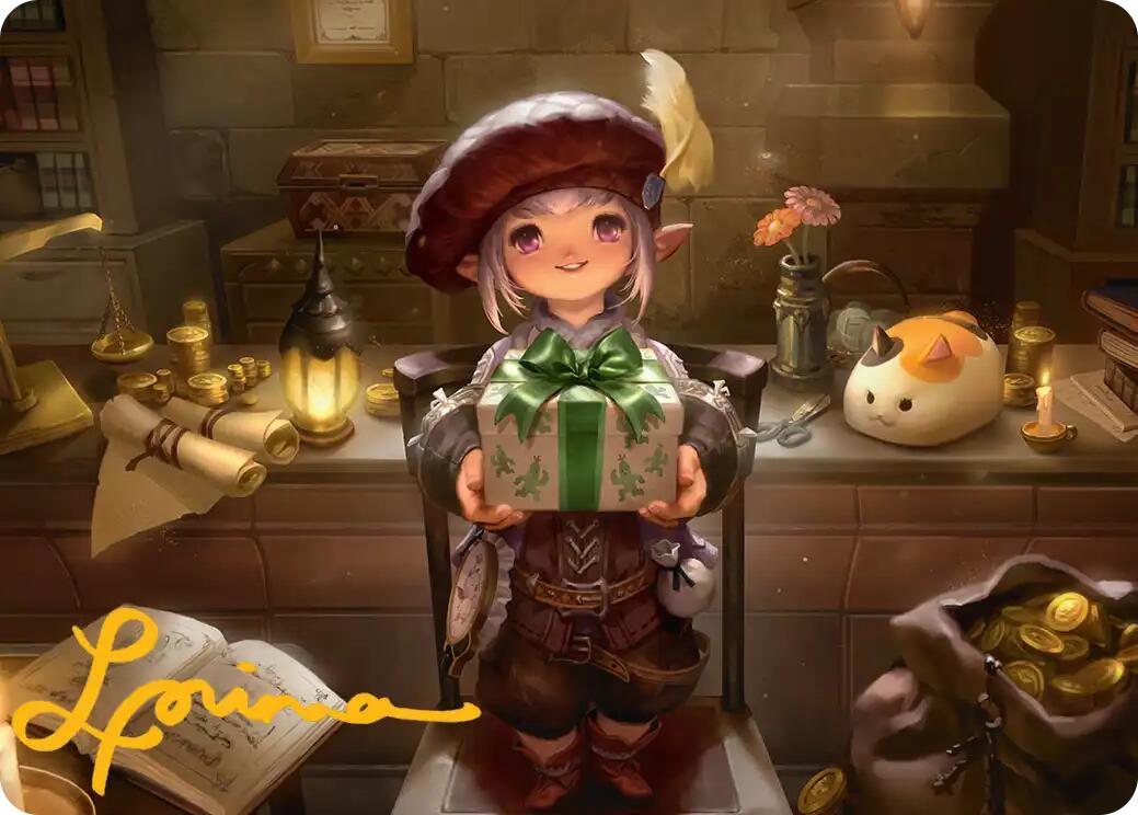Tataru Taru Art Card (Gold-Stamped Signature) [FINAL FANTASY Art Series] | Boutique FDB TCG