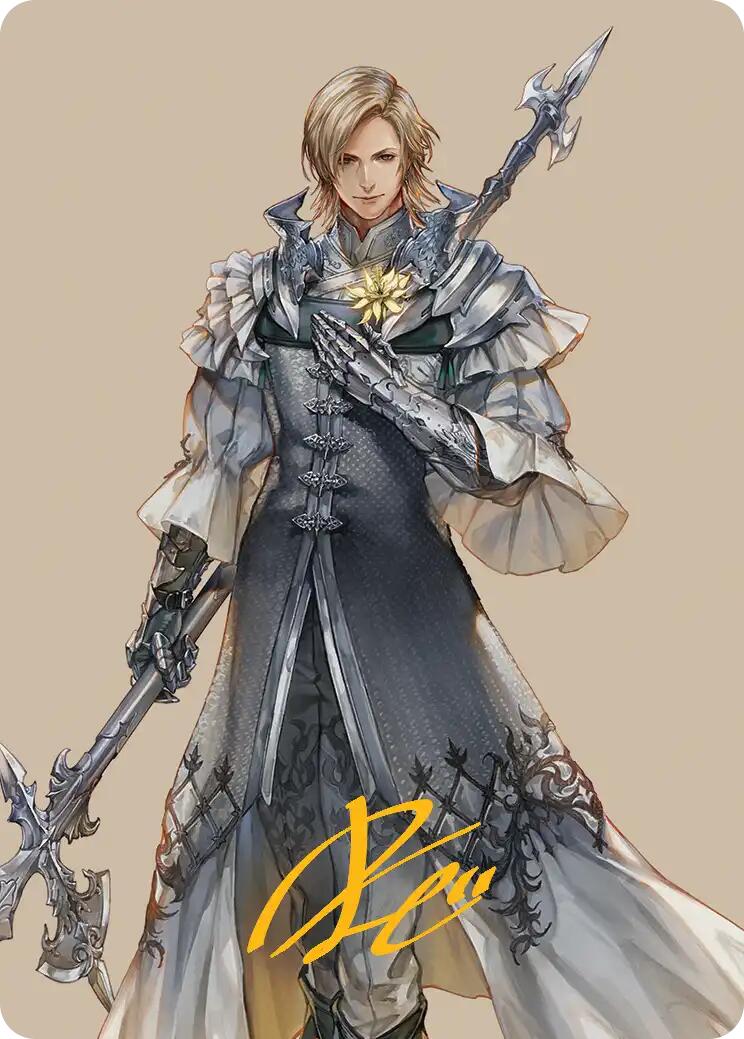 Dion, Bahamut's Dominant Art Card (Gold-Stamped Signature) [FINAL FANTASY Art Series] | Boutique FDB TCG