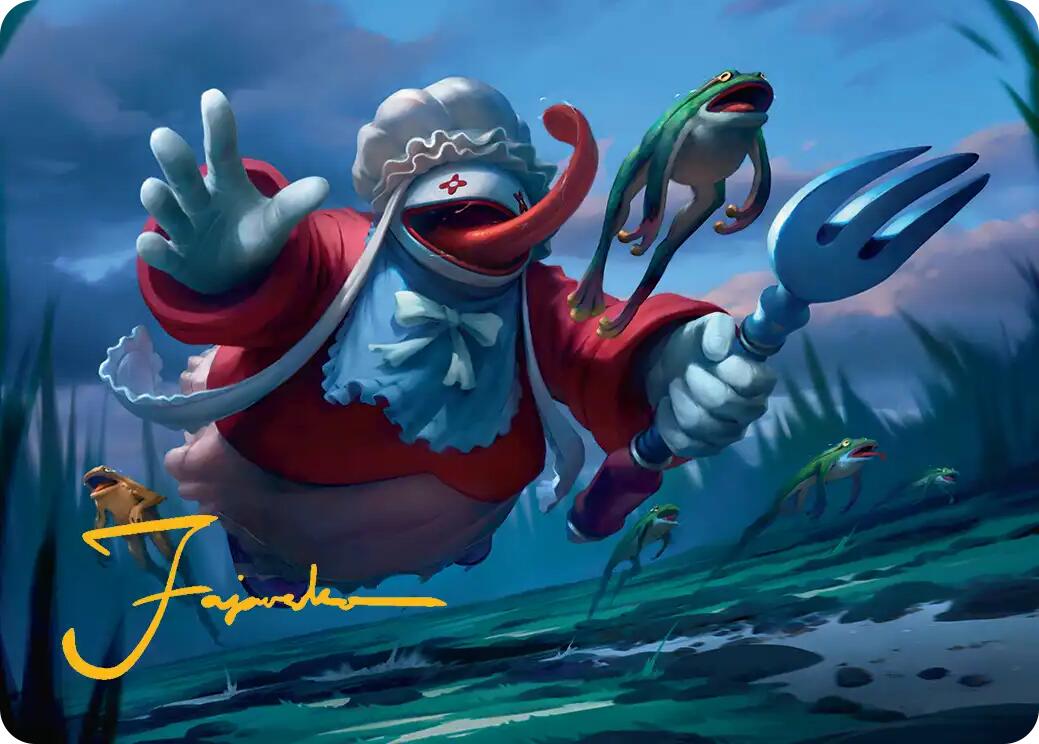 Quina, Qu Gourmet Art Card (Gold-Stamped Signature) [FINAL FANTASY Art Series] | Boutique FDB TCG