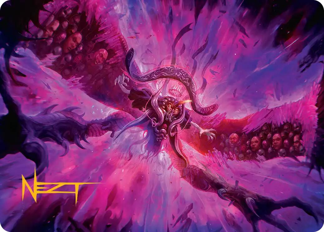 Hades, Sorcerer of Eld Art Card (Gold-Stamped Signature) [FINAL FANTASY Art Series] | Boutique FDB TCG