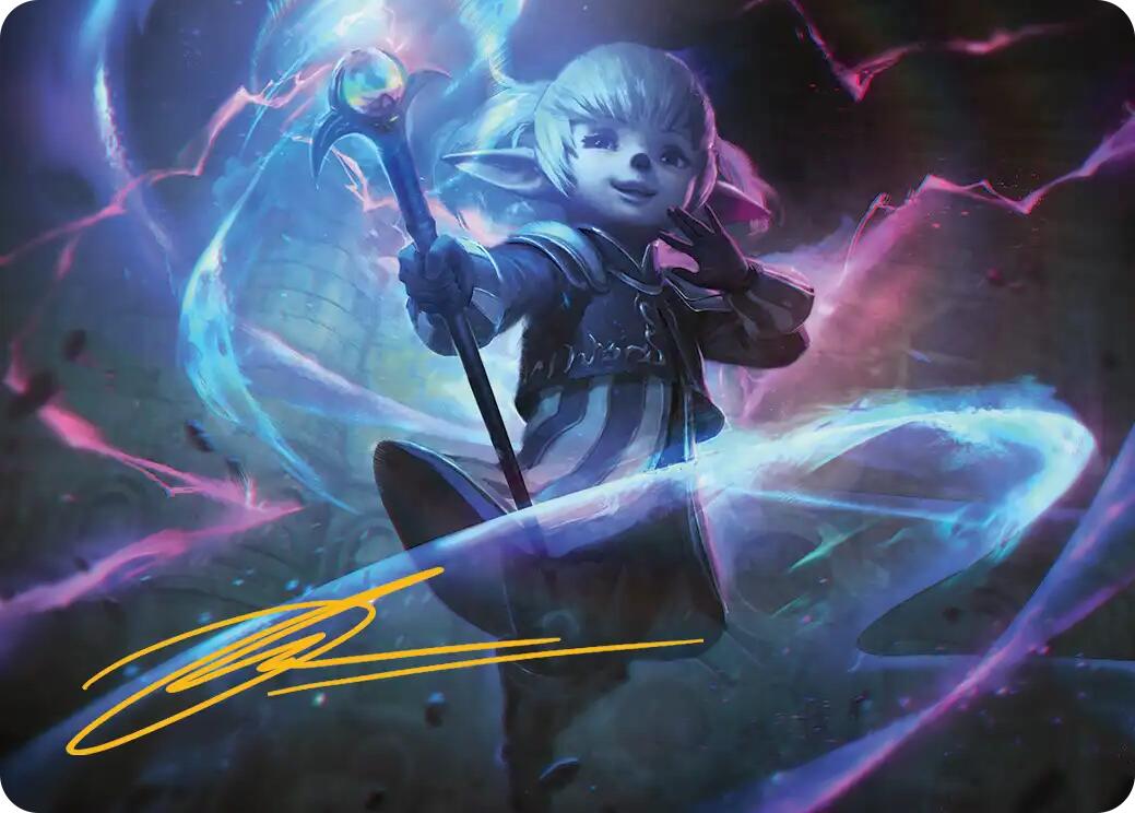 Shantotto, Tactician Magician Art Card (Gold-Stamped Signature) [FINAL FANTASY Art Series] | Boutique FDB TCG