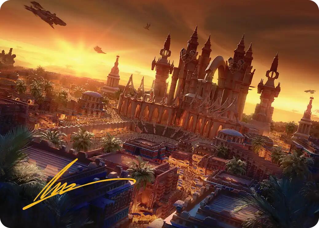 Rabanastre, Royal City Art Card (Gold-Stamped Signature) [FINAL FANTASY Art Series] | Boutique FDB TCG
