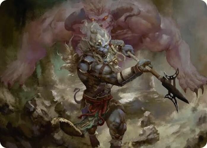 Kimahri, Valiant Guardian Art Card [FINAL FANTASY Art Series] | Boutique FDB TCG