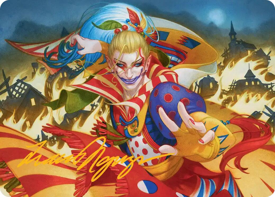 Ruinous Ultimatum Art Card (Gold-Stamped Signature) [FINAL FANTASY Art Series] | Boutique FDB TCG