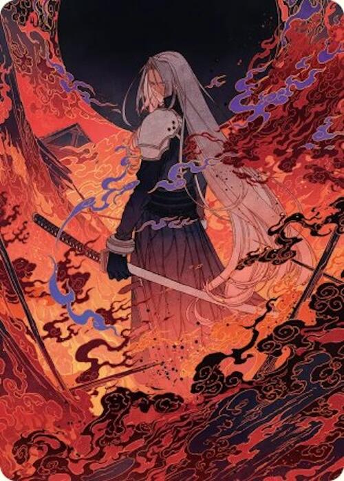 Nibelheim Aflame Art Card [FINAL FANTASY Art Series] | Boutique FDB TCG