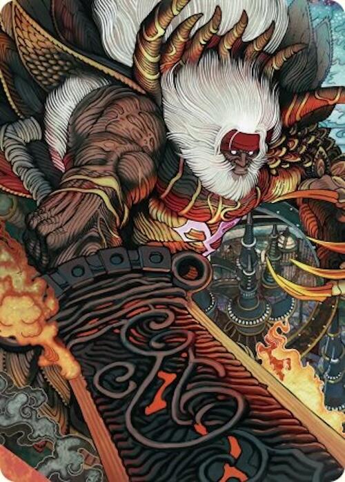 Braska's Final Aeon Art Card [FINAL FANTASY Art Series] | Boutique FDB TCG