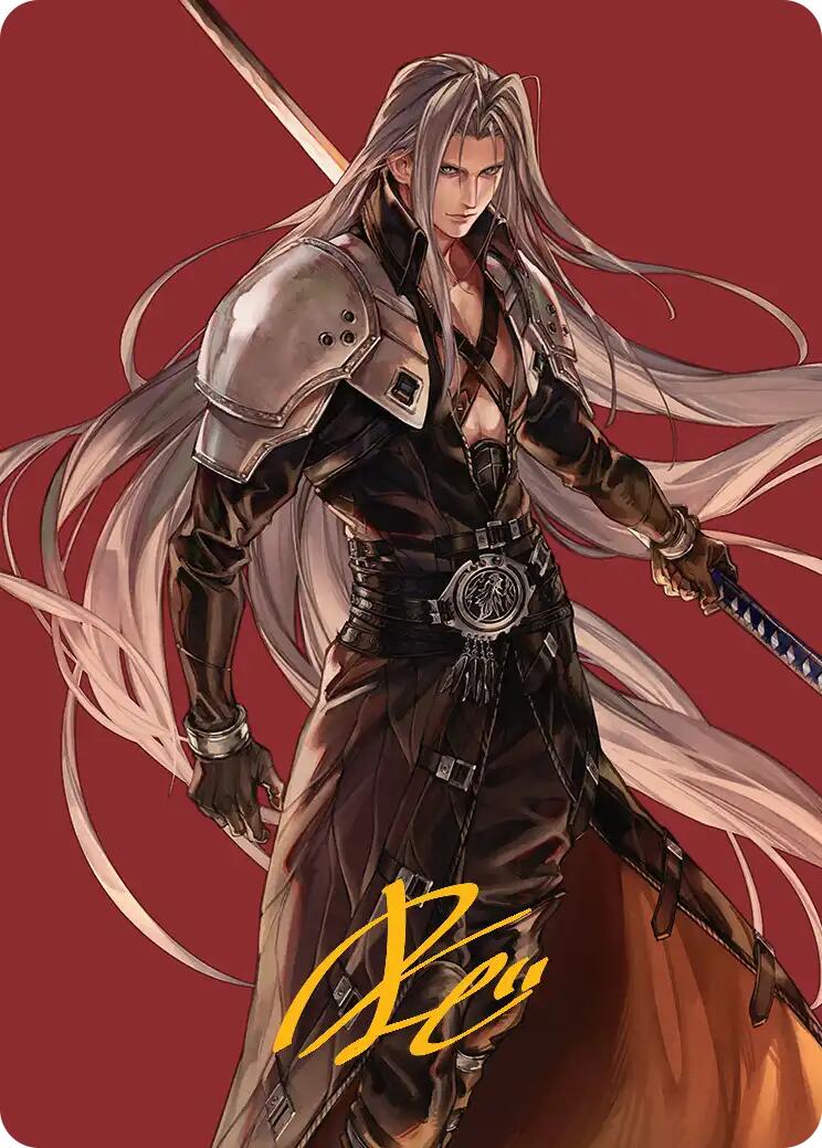 Sephiroth, Fabled SOLDIER Art Card (Gold-Stamped Signature) [FINAL FANTASY Art Series] | Boutique FDB TCG