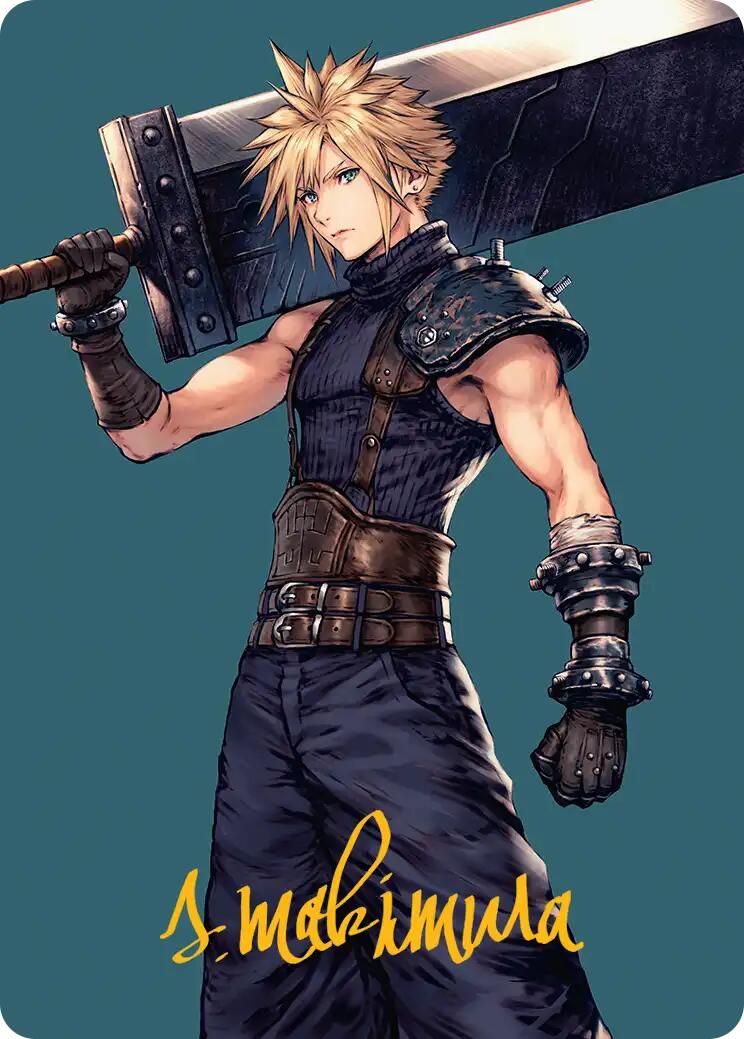 Cloud, Ex-SOLDIER Art Card (Gold-Stamped Signature) [FINAL FANTASY Art Series] | Boutique FDB TCG
