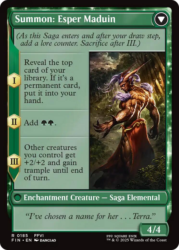 Esper Origins // Summon: Esper Maduin [FINAL FANTASY] | Boutique FDB TCG