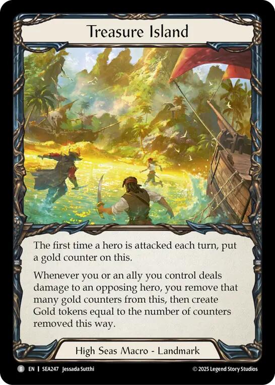 Sticky Fingers // Treasure Island [SEA124//SEA247] (High Seas) | Boutique FDB TCG