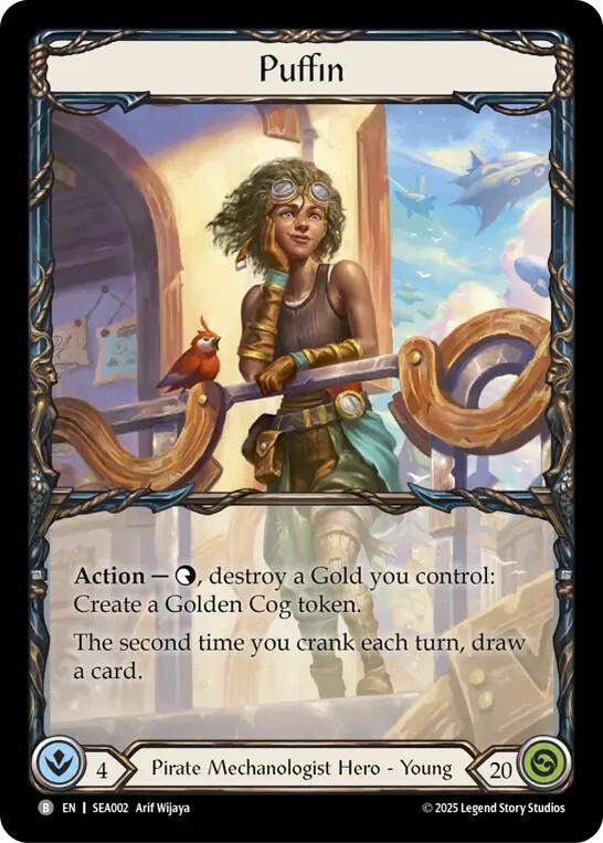 Puffin // Treasure Island [SEA002//SEA247] (High Seas) | Boutique FDB TCG