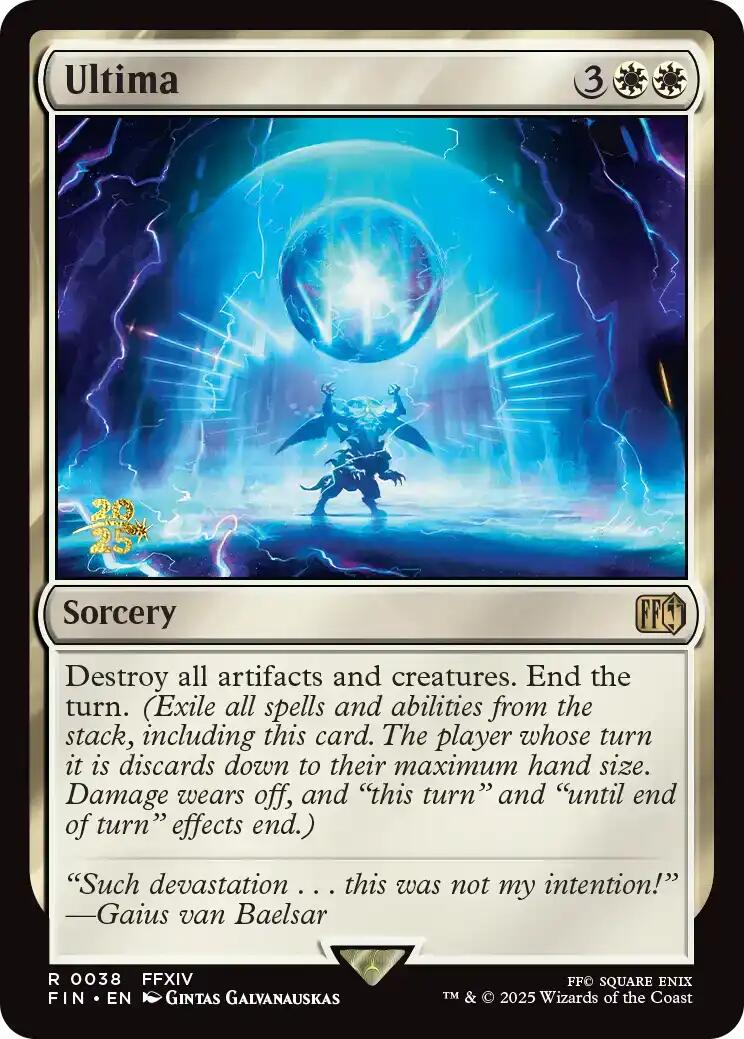 Ultima [FINAL FANTASY Prerelease Promo] | Boutique FDB TCG