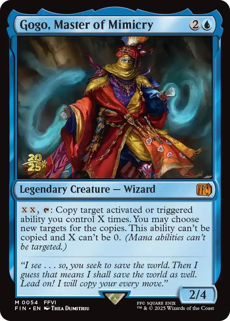 Gogo, Master of Mimicry [FINAL FANTASY Prerelease Promo] | Boutique FDB TCG