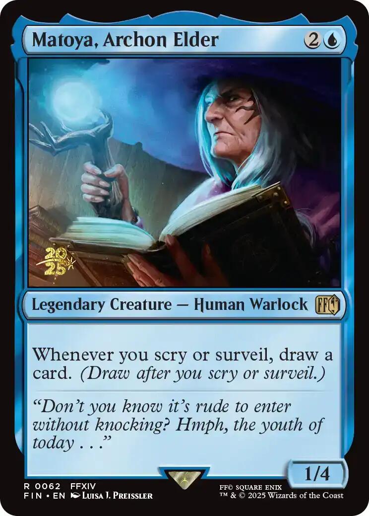 Matoya, Archon Elder [FINAL FANTASY Prerelease Promo] | Boutique FDB TCG