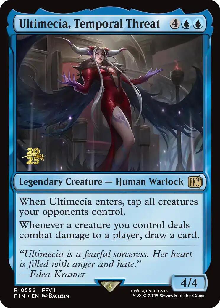 Ultimecia, Temporal Threat [FINAL FANTASY Prerelease Promo] | Boutique FDB TCG